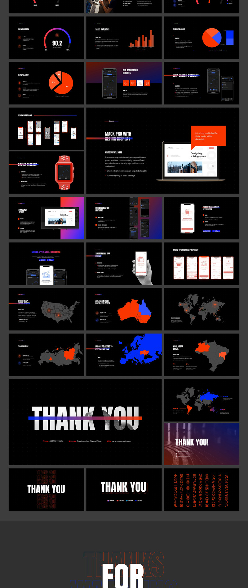 Ash Presentation - Smooth Animated Bundle PowerPoint template - Features Image 5