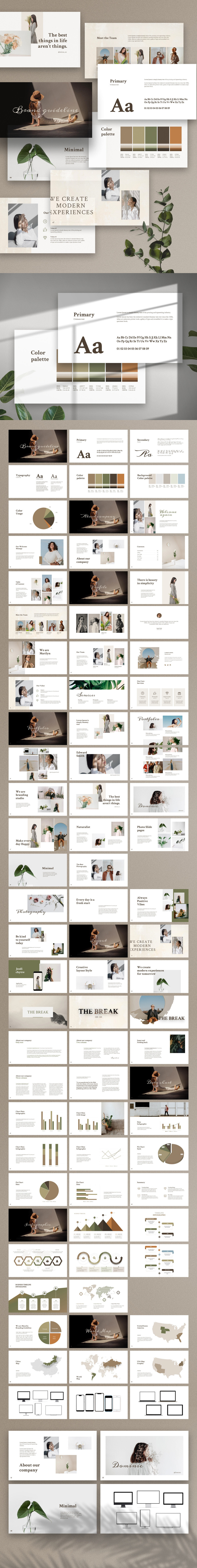 MERYLIN - Markenrichtlinien PowerPoint-Vorlage für animierte Bundles - Eigenschaften Bild 1