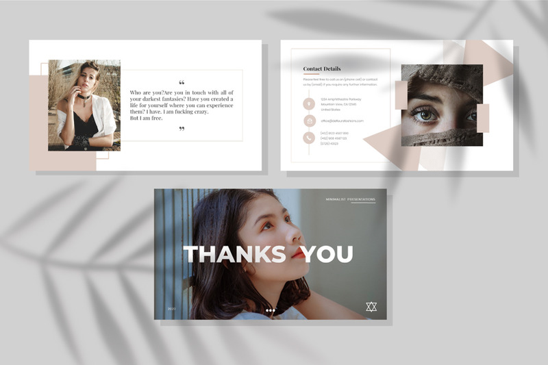 Defleure - Modello PowerPoint minimalista - Caratteristiche Immagine 8