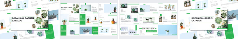 Botaniczny szablon slajdu Google Prezentacje Google - Obraz funkcji 1