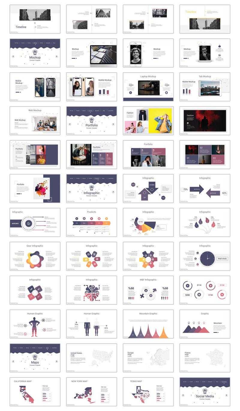 Pro Markting Plan PowerPoint Template TemplateMonster