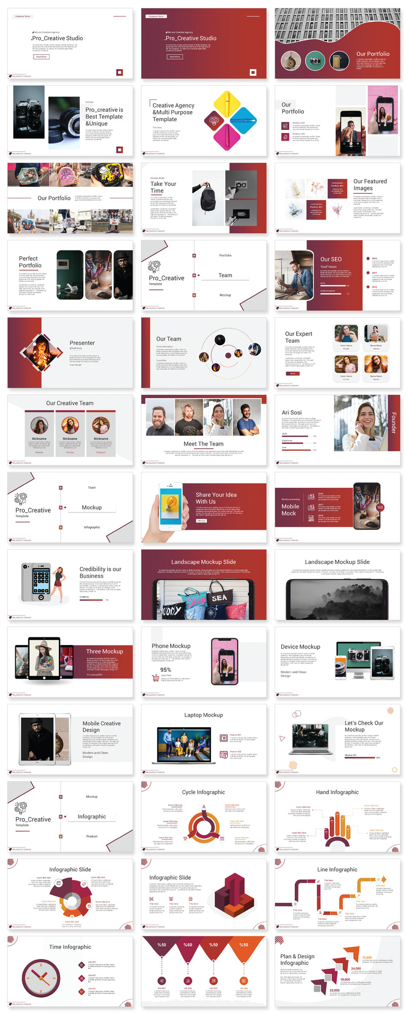Pro_Creative PowerPoint template - Features Image 2