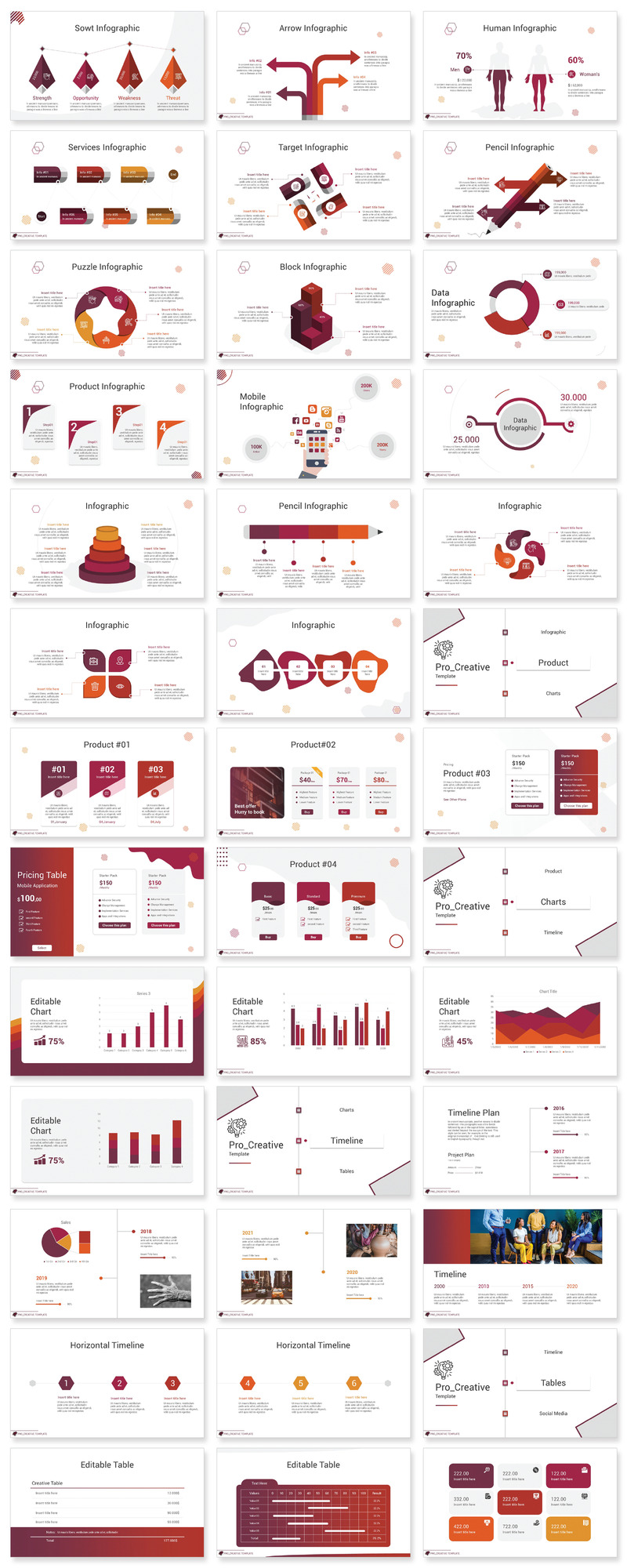 Pro_Creative PowerPoint template - Features Image 3