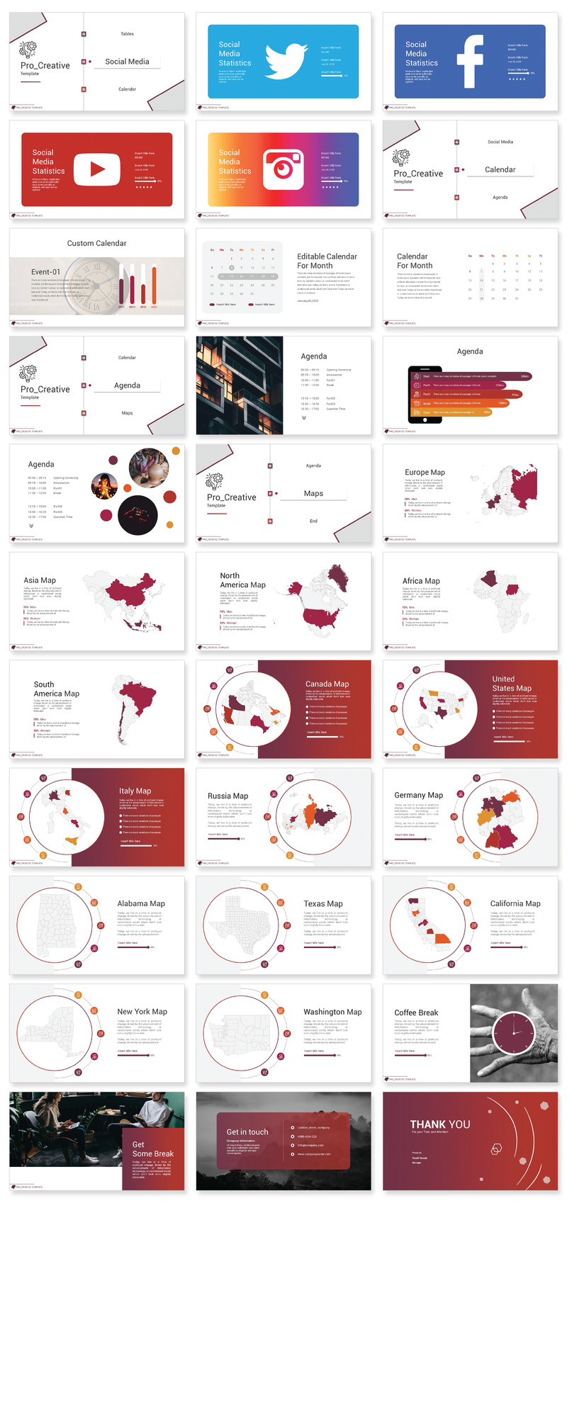 Pro_Creative PowerPoint template - Features Image 4