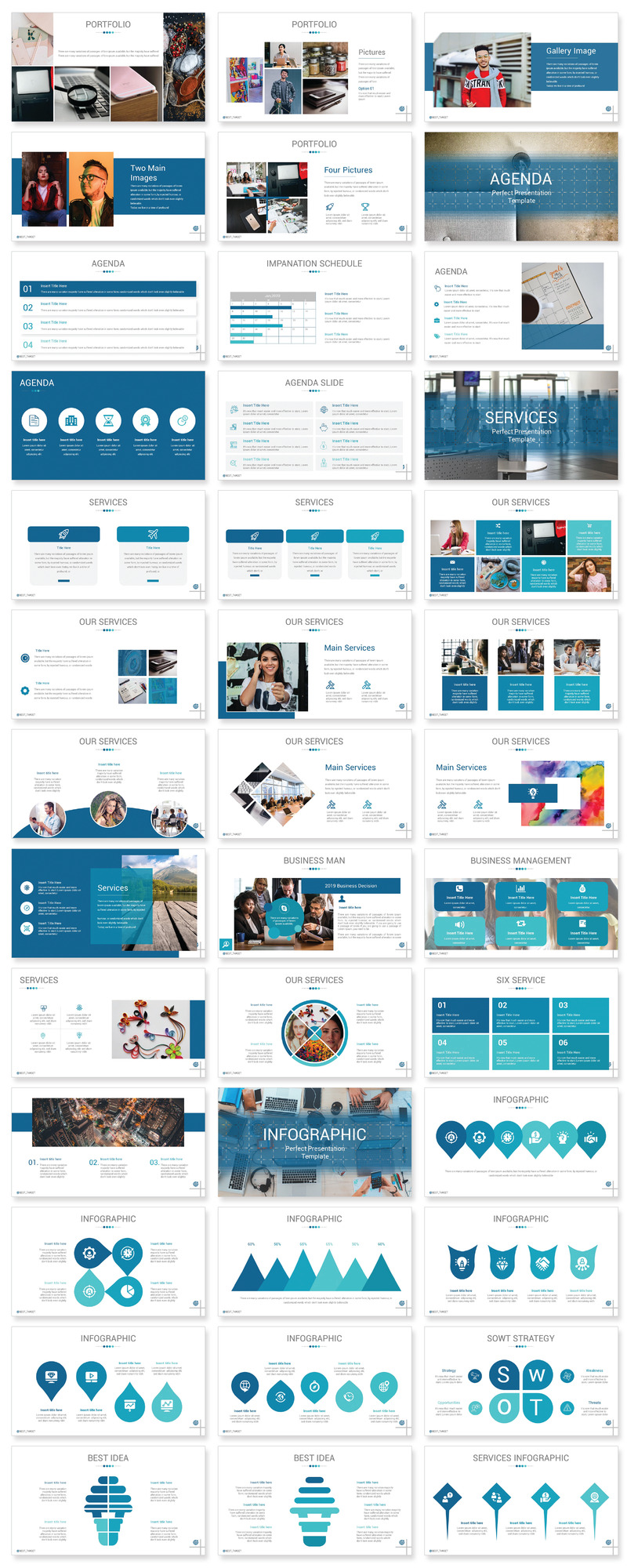 Najlepszy szablon docelowy PowerPoint - Obraz funkcji 2