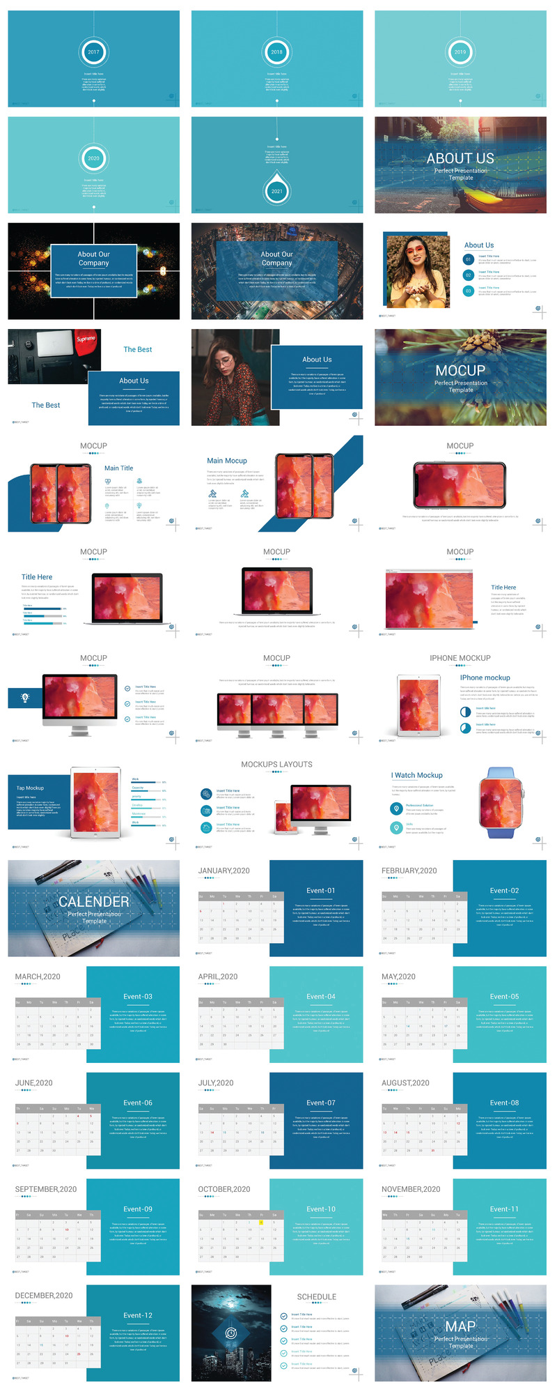 Najlepszy szablon docelowy PowerPoint - Obraz funkcji 4