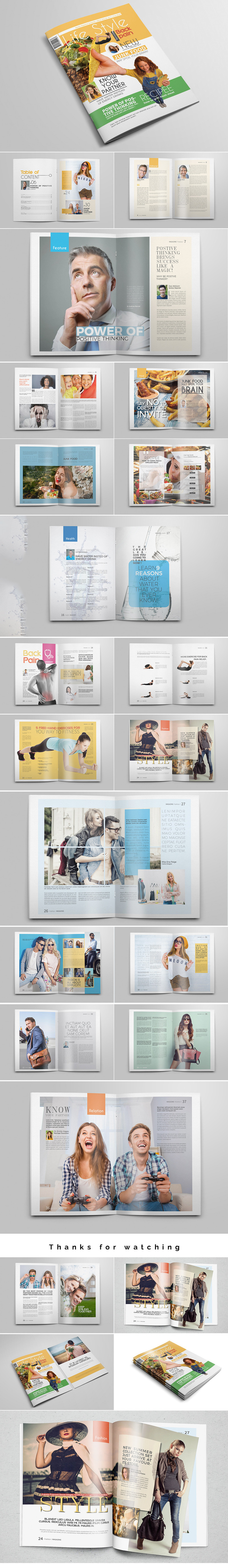 Lifestyle Magazine Template #01 - Features Image 1