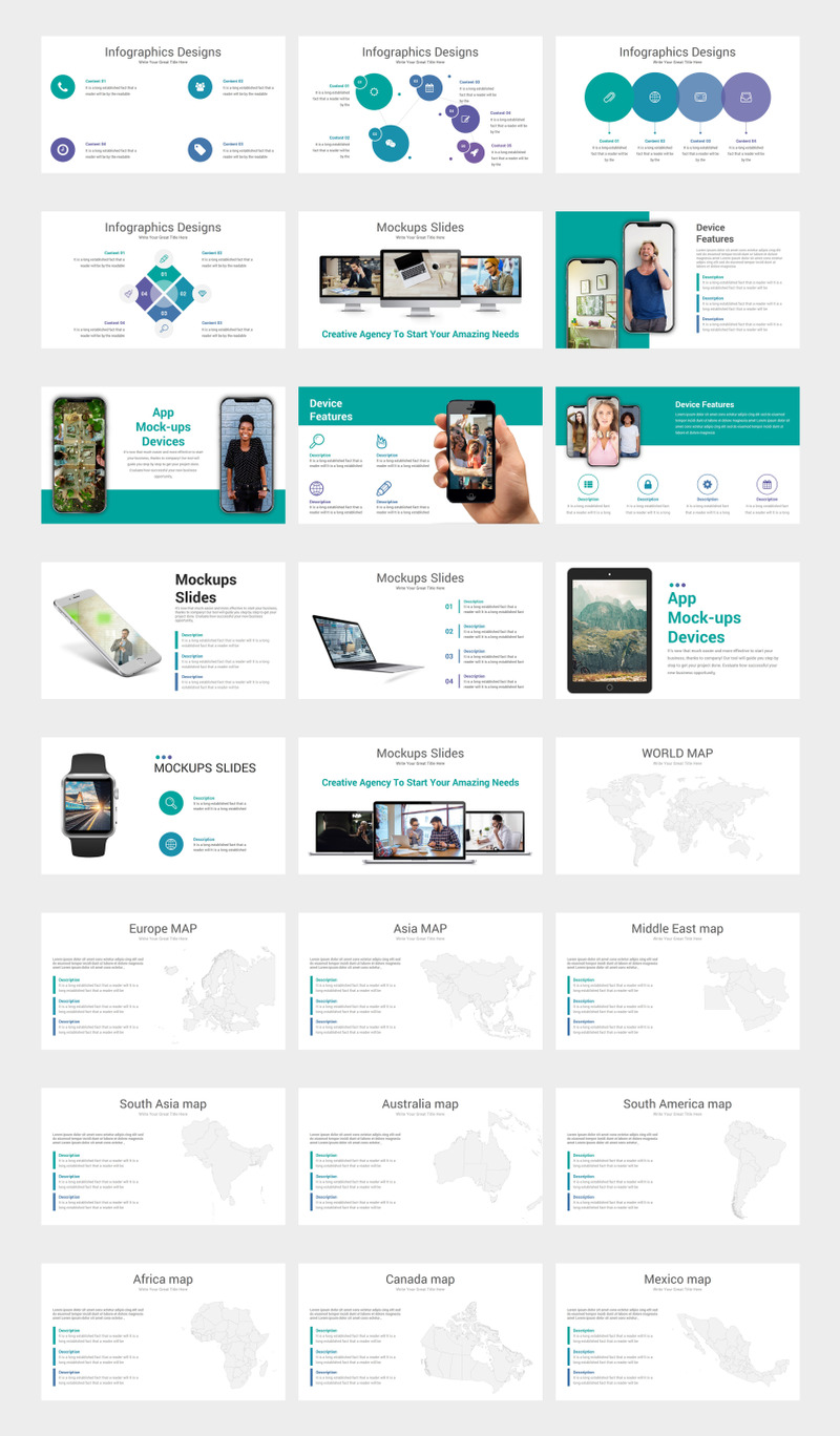 Starta PowerPoint-mall - Features Image 5