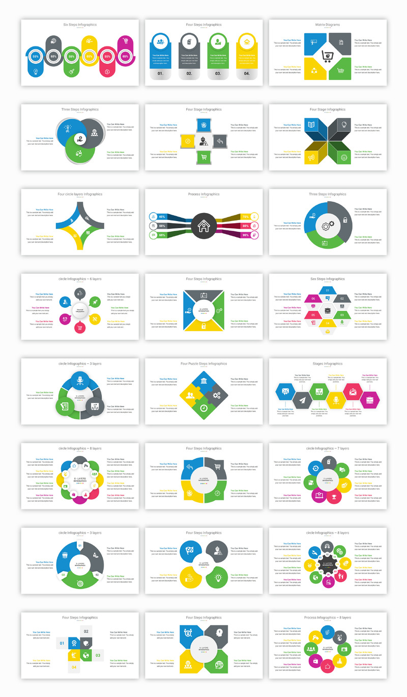 Premium Infographics Powerpoint Template Templatemonster