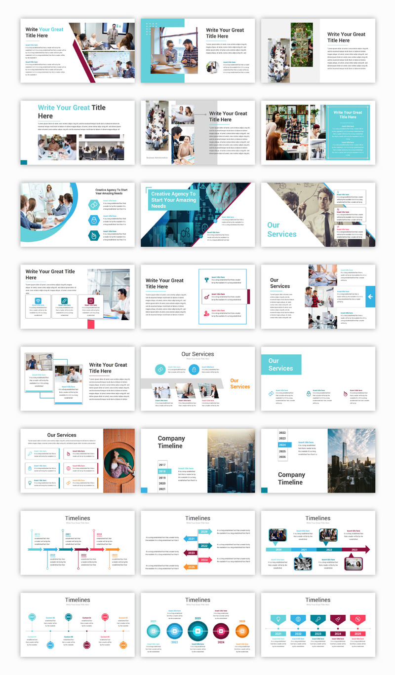 PowerPoint-sjabloon voor bedrijfskunde - Features Image 2