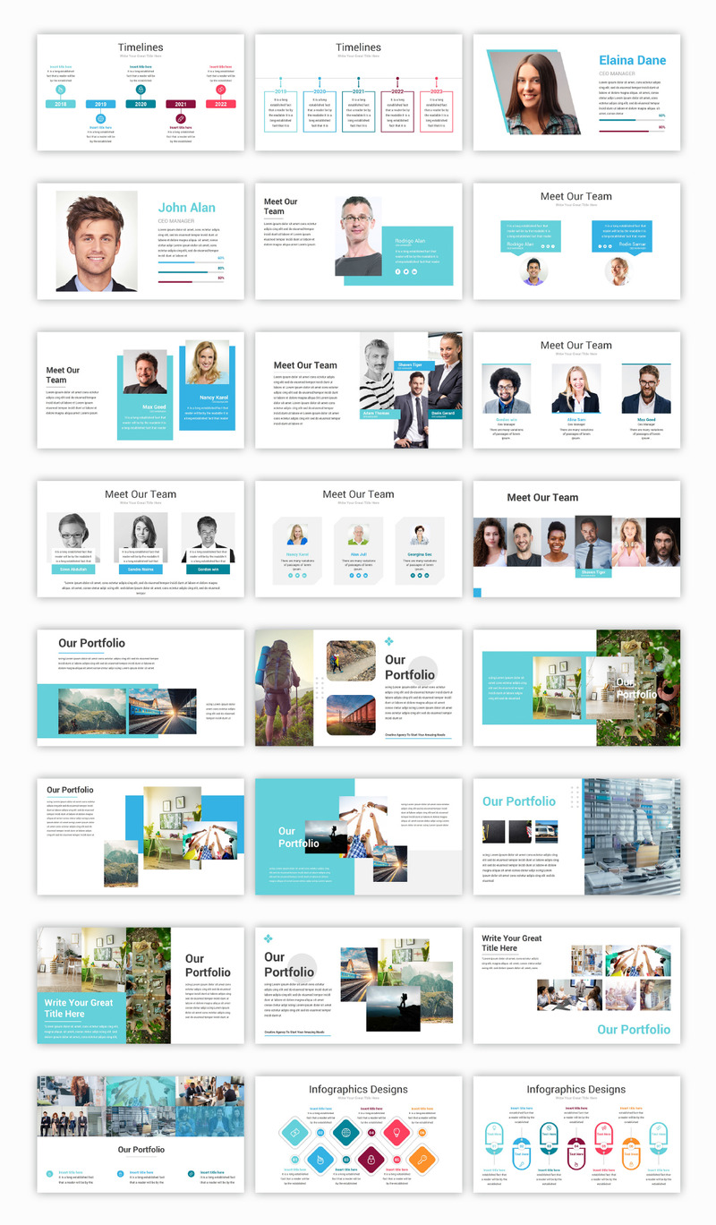 PowerPoint-sjabloon voor bedrijfskunde - Features Image 3
