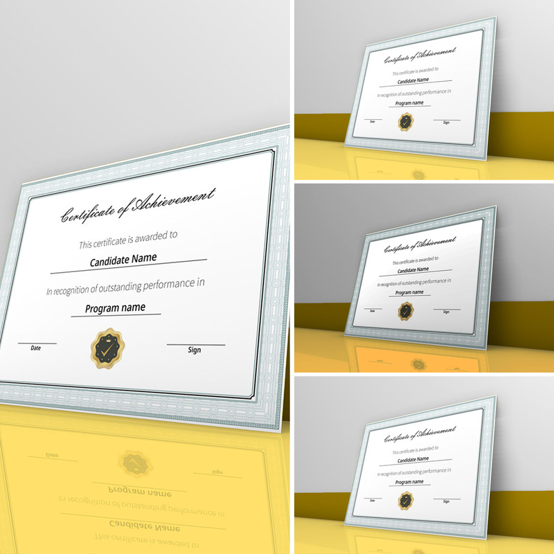 Classical and Simple Certificate Template - Features Image 1