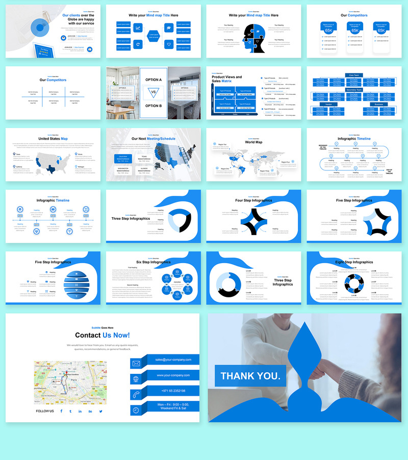 Kings Business - PowerPoint Template - Features Image 7