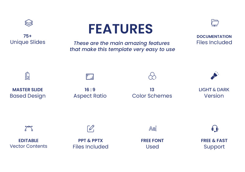 Be Creative Business modello PowerPoint - Caratteristiche Immagine 2