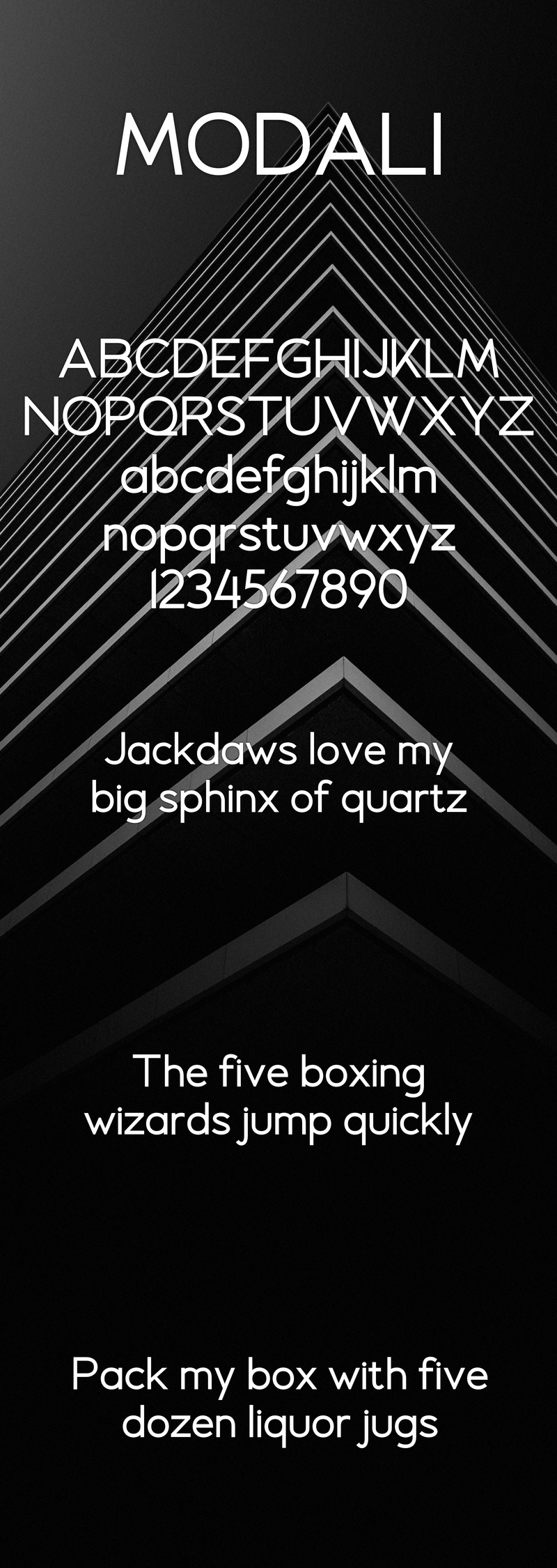 Modali Font - Features Image 1