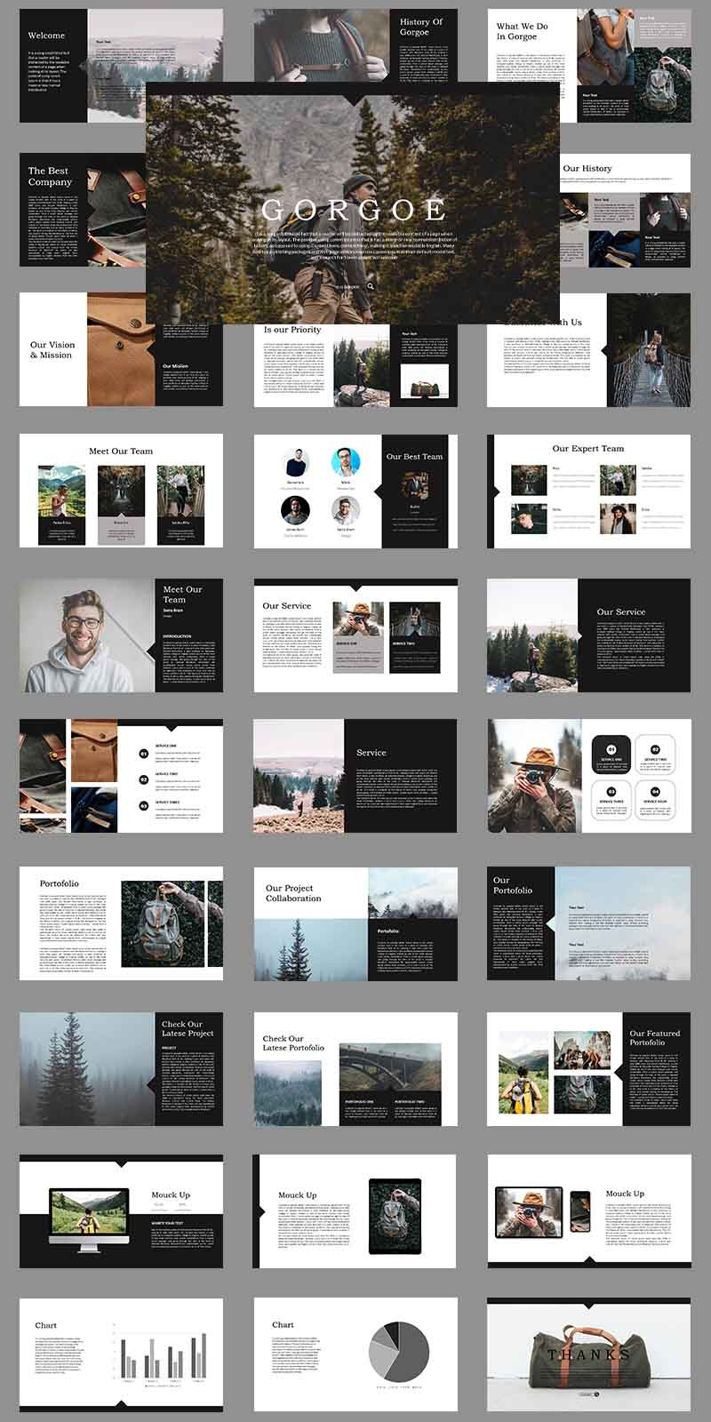 Gorgoe – Creative Business PowerPoint Template - Features Image 1