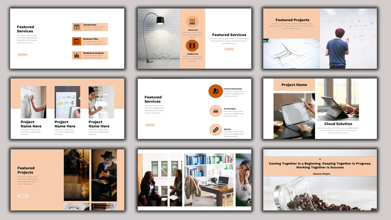 Presentation Bundle Pack 3 in 1 PowerPoint template - Features Image 4