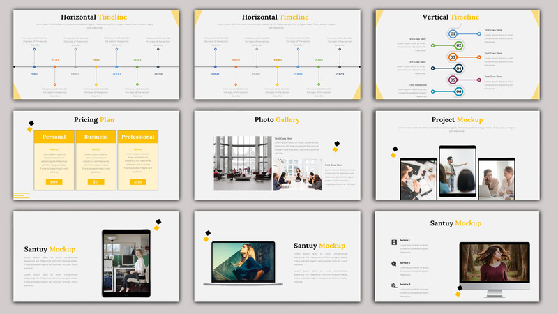 Bisnis Santuy - Creative Business PowerPoint template - Features Image 4