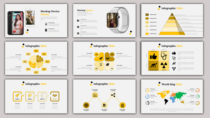Bisnis Santuy - Creative Business PowerPoint template - Features Image 5