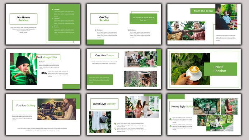 Novus - Creative Business PowerPoint Template - Features Image 2