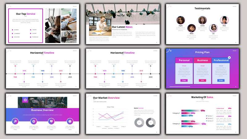Circum - Creative Business PowerPoint template - Features Image 3
