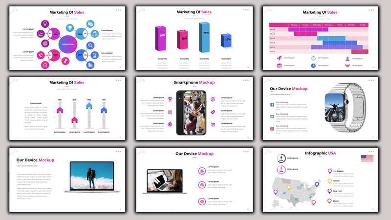 Circum - Creative Business PowerPoint template - Features Image 4