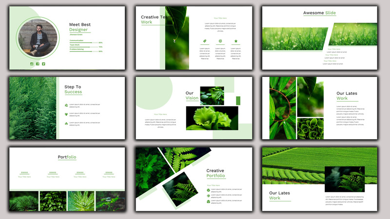 Folium - Creative Business PowerPoint Template - Features Image 2