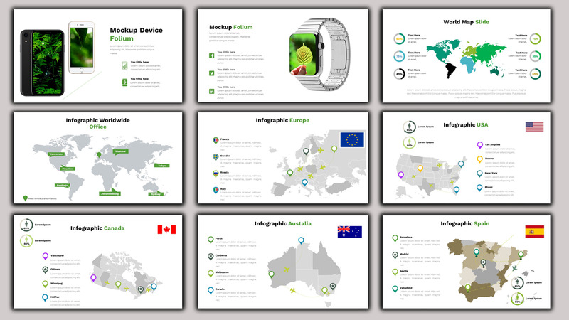 Folium - Creative Business PowerPoint Template - Features Image 8