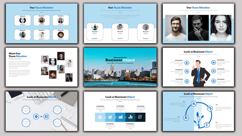 Business Plan - Creative Business Plan PowerPoint Template - Features Image 7
