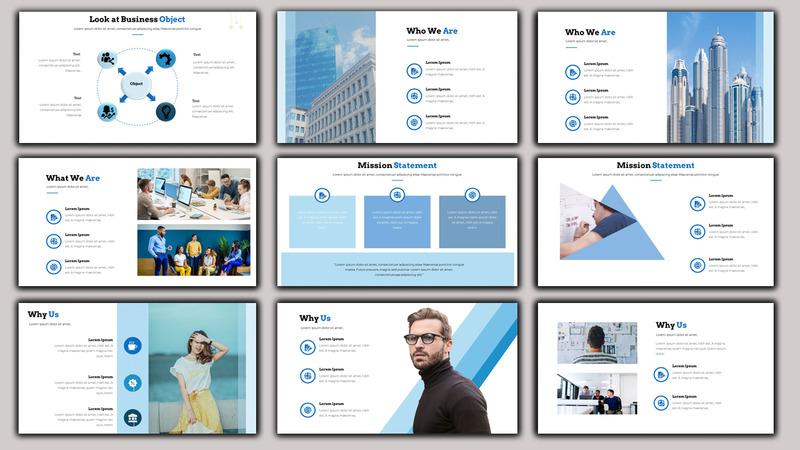 Business Plan - Creative Business Plan PowerPoint Template - Features Image 8