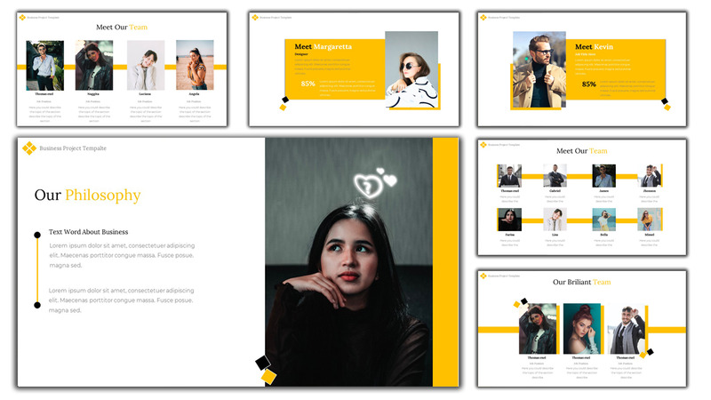 Business Project PowerPoint Template - Features Image 3
