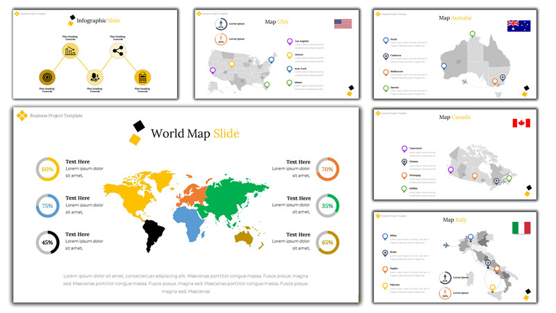 Business Project PowerPoint Template - Features Image 9