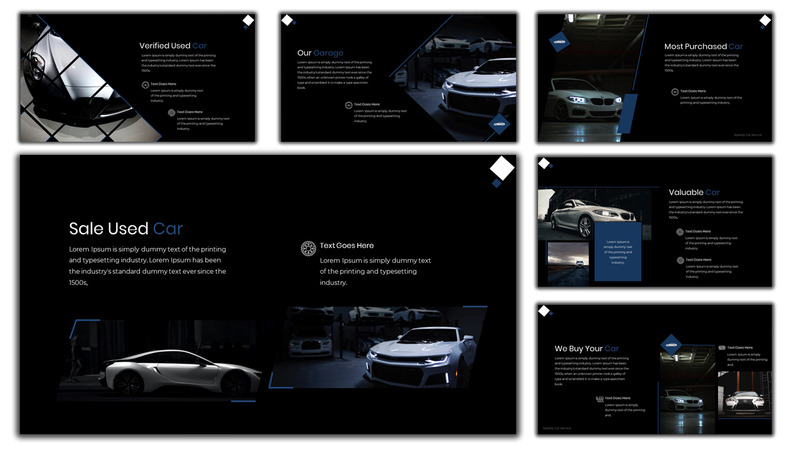 Speedy - Car Services Google Slides - Caratteristiche Immagine 3