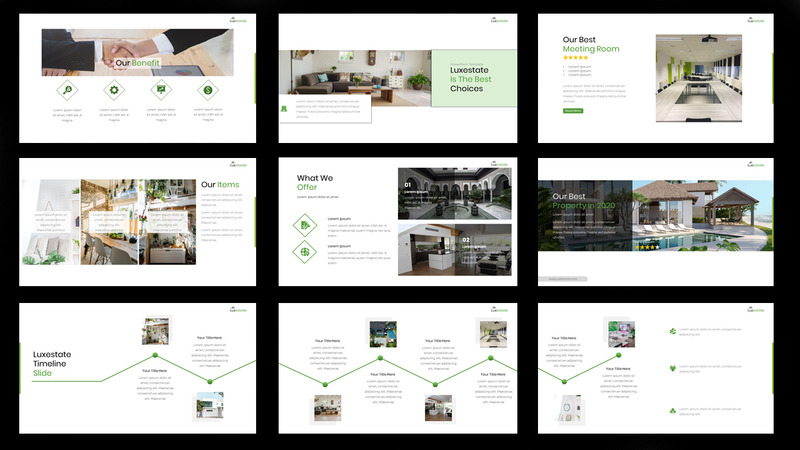 Premium Luxestate - Real Estate Agency Google Slides #123930 - Funktionsbild 2
