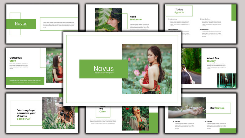 Novus - Creative Business Google Slides - Obraz funkcji 1