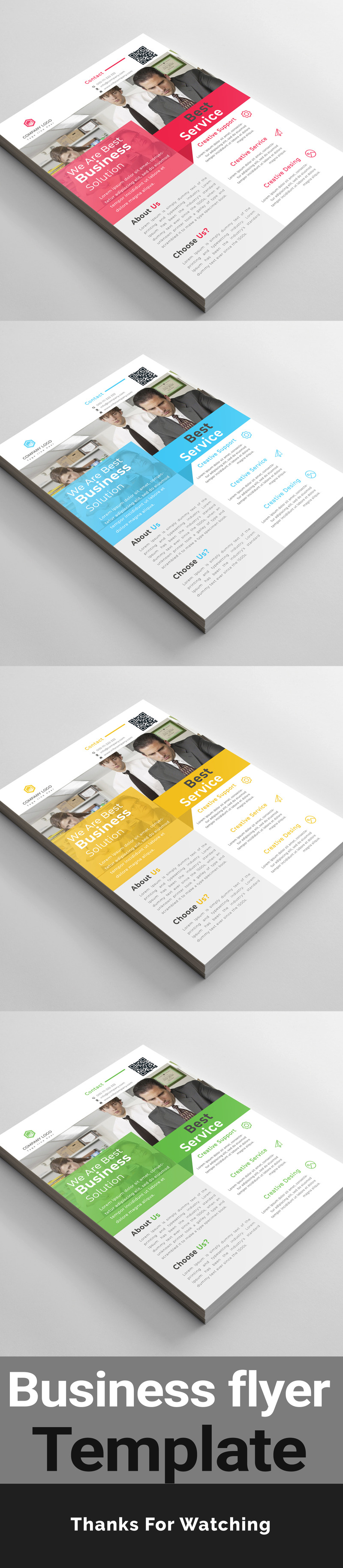 Professional Business flyer Corporate Identity Template - Features Image 1