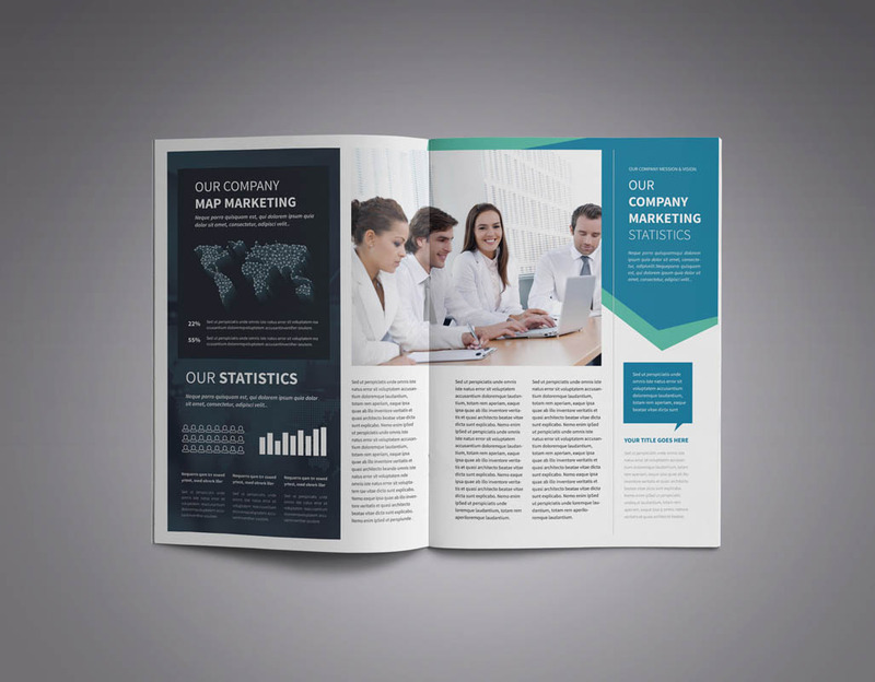 New A4 Business Brochure Corporate Identity Template - Features Image 6