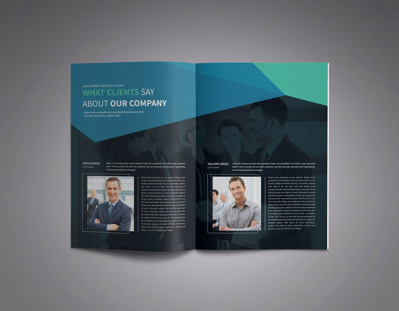 New A4 Business Brochure Corporate Identity Template - Features Image 9