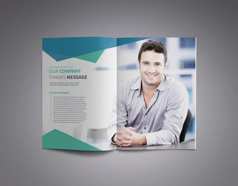 New A4 Business Brochure Corporate Identity Template - Features Image 10