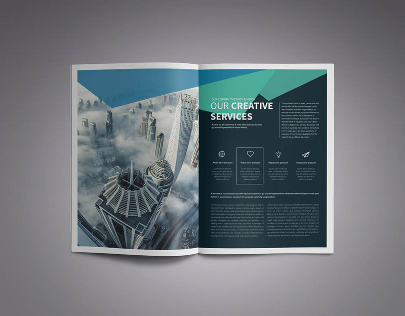 New A4 Business Brochure Corporate Identity Template - Features Image 11