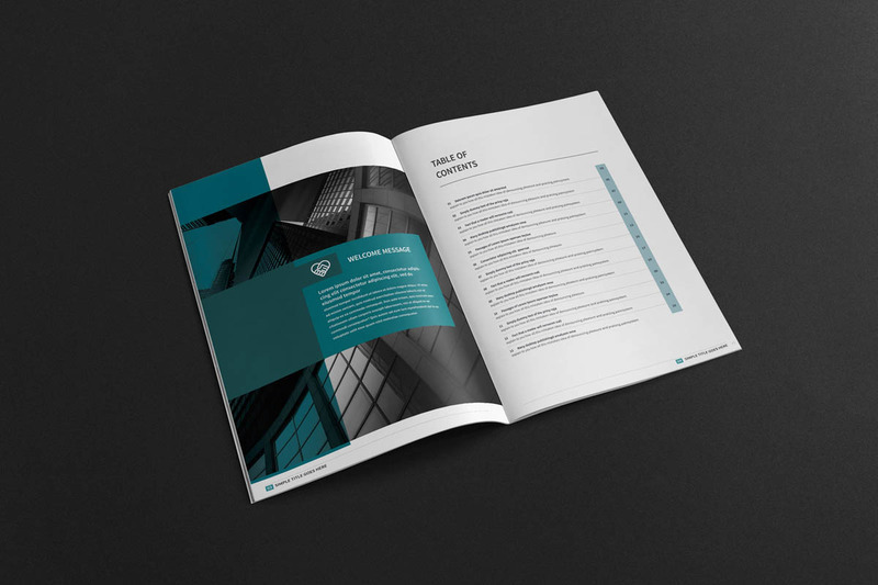 Брошюра портфолио бизнес-компании A4 - шаблон фирменного стиля - Features Image 12