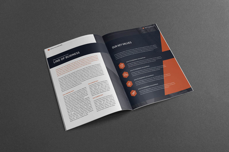 Brochure de profil d'entreprise - Modèle d'identité d'entreprise - Caractéristiques de l’image 1