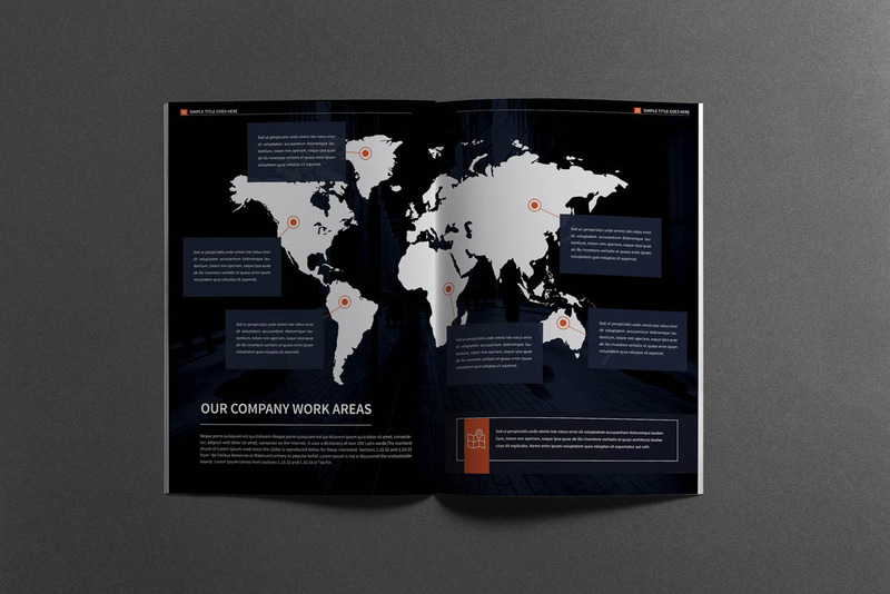 Brochure de profil d'entreprise - Modèle d'identité d'entreprise - Caractéristiques de l’image 9