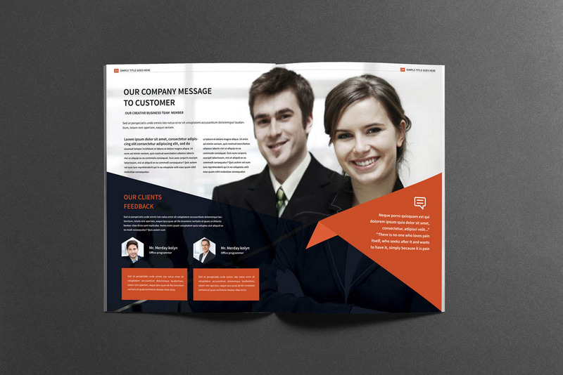 Brochure de profil d'entreprise - Modèle d'identité d'entreprise - Caractéristiques de l’image 10