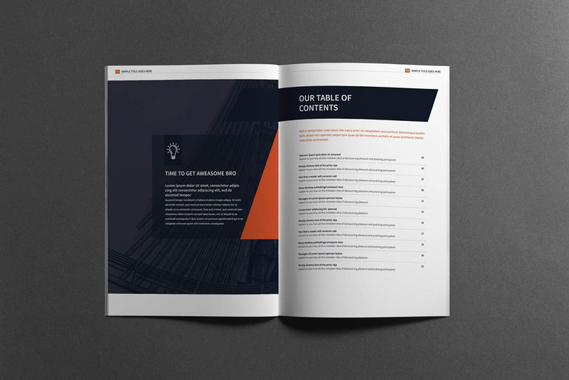 Brochure de profil d'entreprise - Modèle d'identité d'entreprise - Caractéristiques de l’image 11