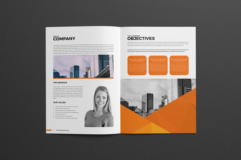 Company Profile Brochure Corporate Identity Template - Features Image 4