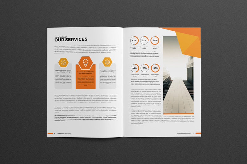 Company Profile Brochure Corporate Identity Template - Features Image 5