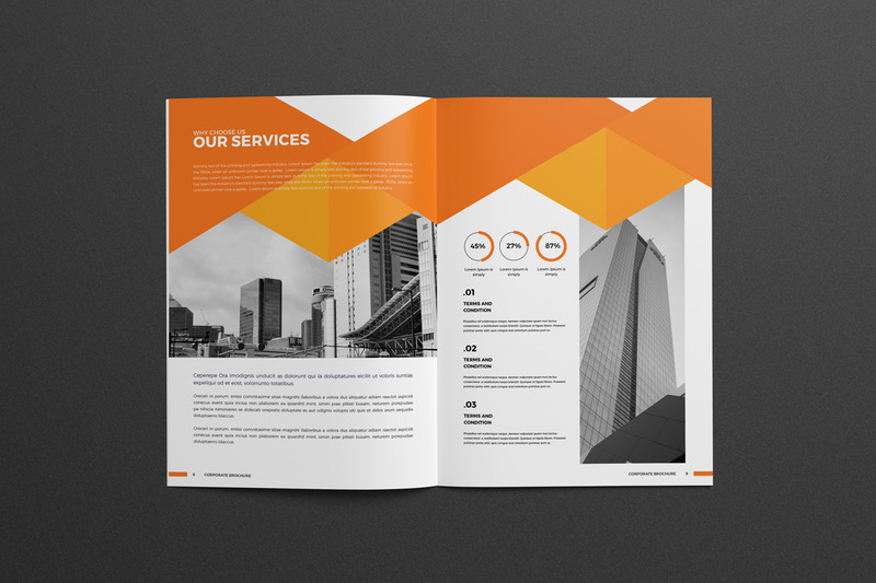 Company Profile Brochure Corporate Identity Template - Features Image 6