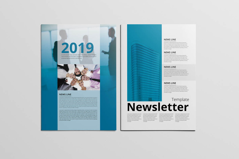 Newsletter V.1 Corporate Identity Template - Features Image 1