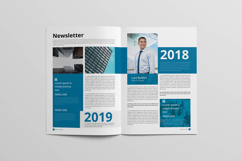 Newsletter V.1 Corporate Identity Template - Features Image 2